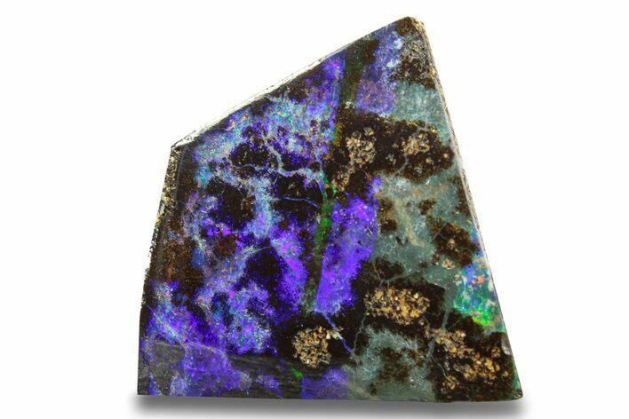 Mesmerizing Boulder Opal Cabochon - Queensland, Australia #280256